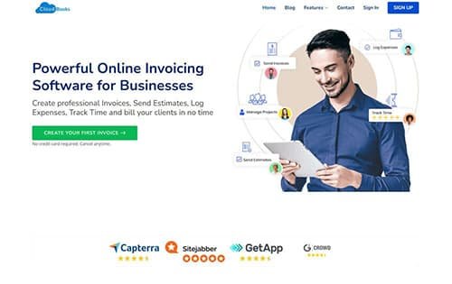 Cloudbooks 1 portfolio screenshot
