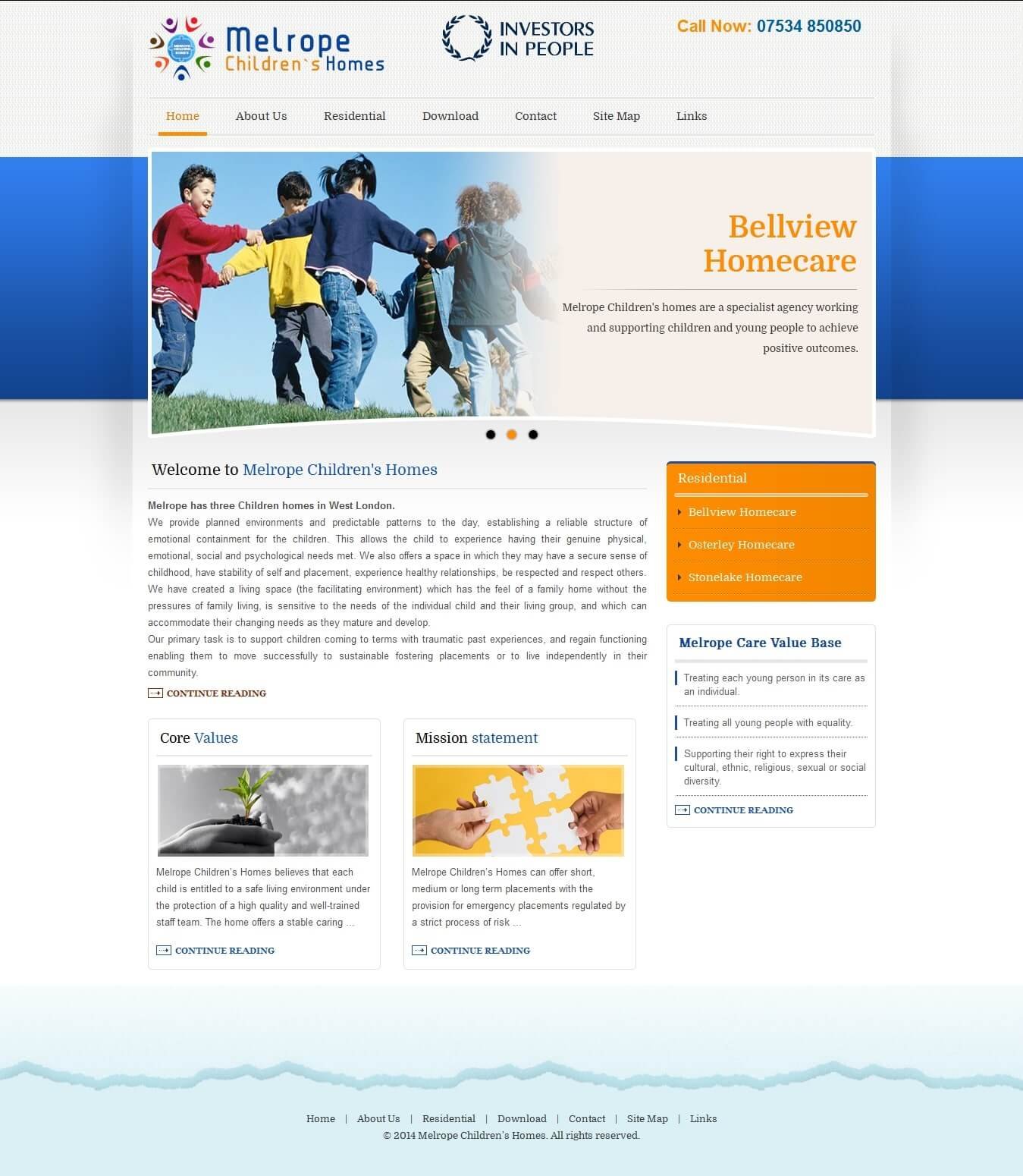 Melrope portfolio screenshot