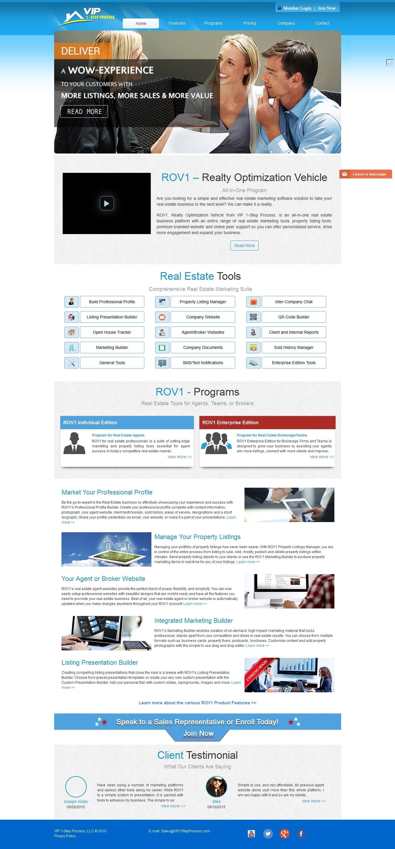 Vip portfolio screenshot